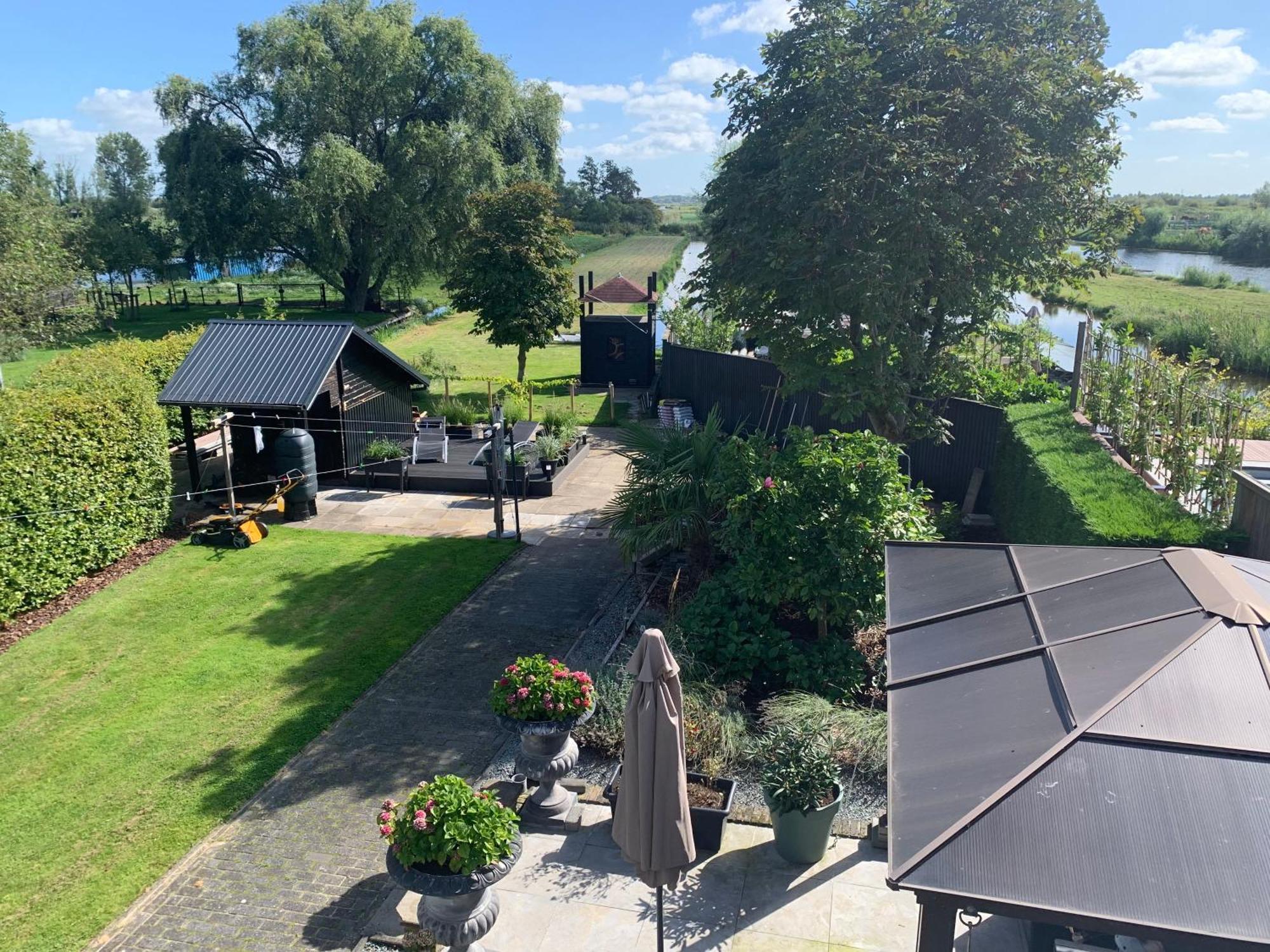 Ferienwohnung Amsterdam Countryside Met Airco ,Geweldig Uitzicht, Luxe Keuken,Wasmachine,Droger,Gratis Fietsen Den Ilp Exterior foto